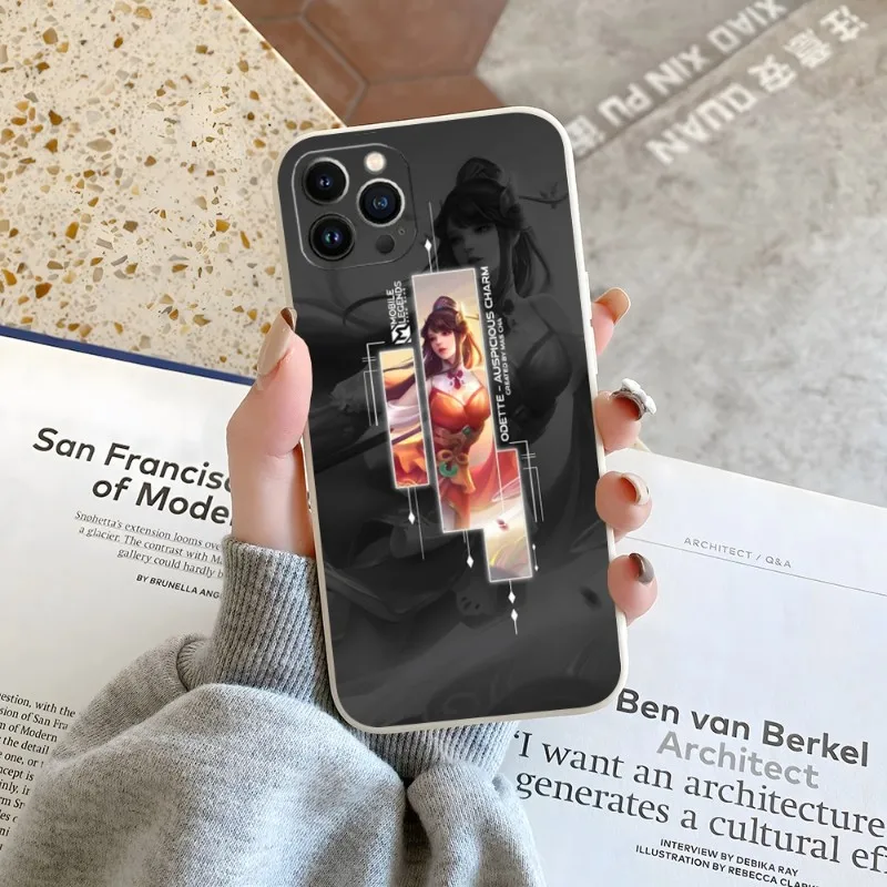 

Genshin Phone Case Candy Color For IPhone 14 12 13 11 Pro Max Mini X XR XS Max 7 8 Plus Soft Silicon Cover