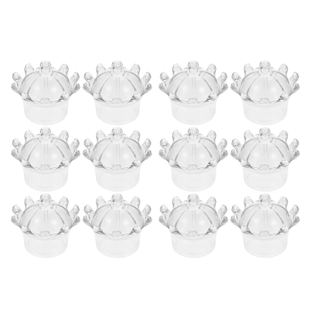 

12Pcs Box Wedding Party Favor Boxes Decorative Jar Gift Boxes Box Cookie Tin Decorative Candy Boxes