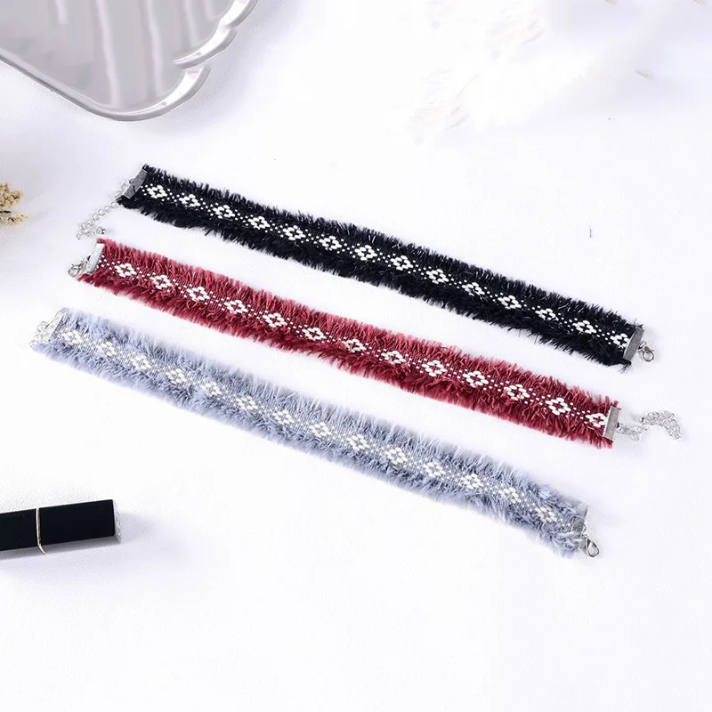 Женское Ожерелье с кисточками в стиле бохо винтажное ожерелье из мягкой теплой