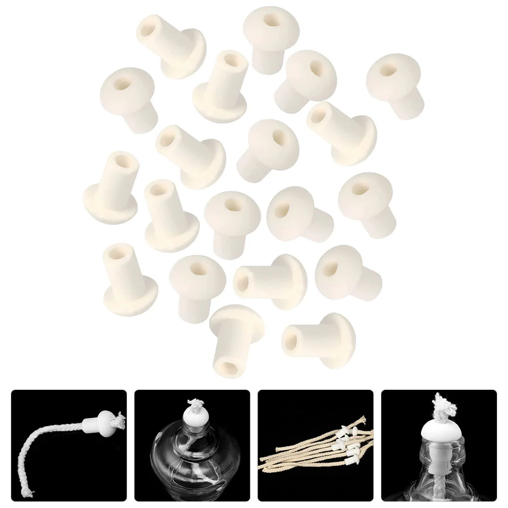 

Wick Lamp Holder Oil Ceramic Stand Replacementaccessorieswicks Caps Porcelain Home Fiberglasstube Lantern Parts Supplies Lamps