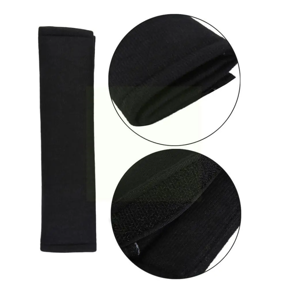 

1pair Car Belt Covers Adult Belt Shoulder Sheath Pads Shoulder Black Safety Guard Cover Vehicle Strap Pad Protect L2y5