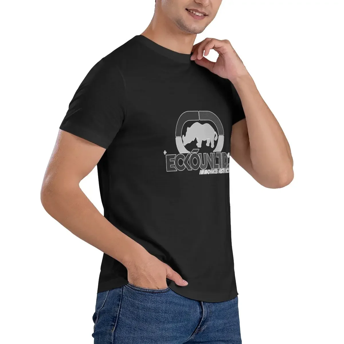 Ecko_Unltd. Рубашка с логотипом Rhino футболка в стиле поп-модная новинка горячие