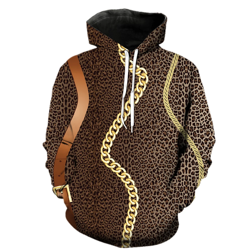 

Abstract Animal Texture Leopard Pattern Men's Hoodies 2022 Hot Sale Pullover Long Sleeve Teens Hip Hop Streetwear Cool Spring