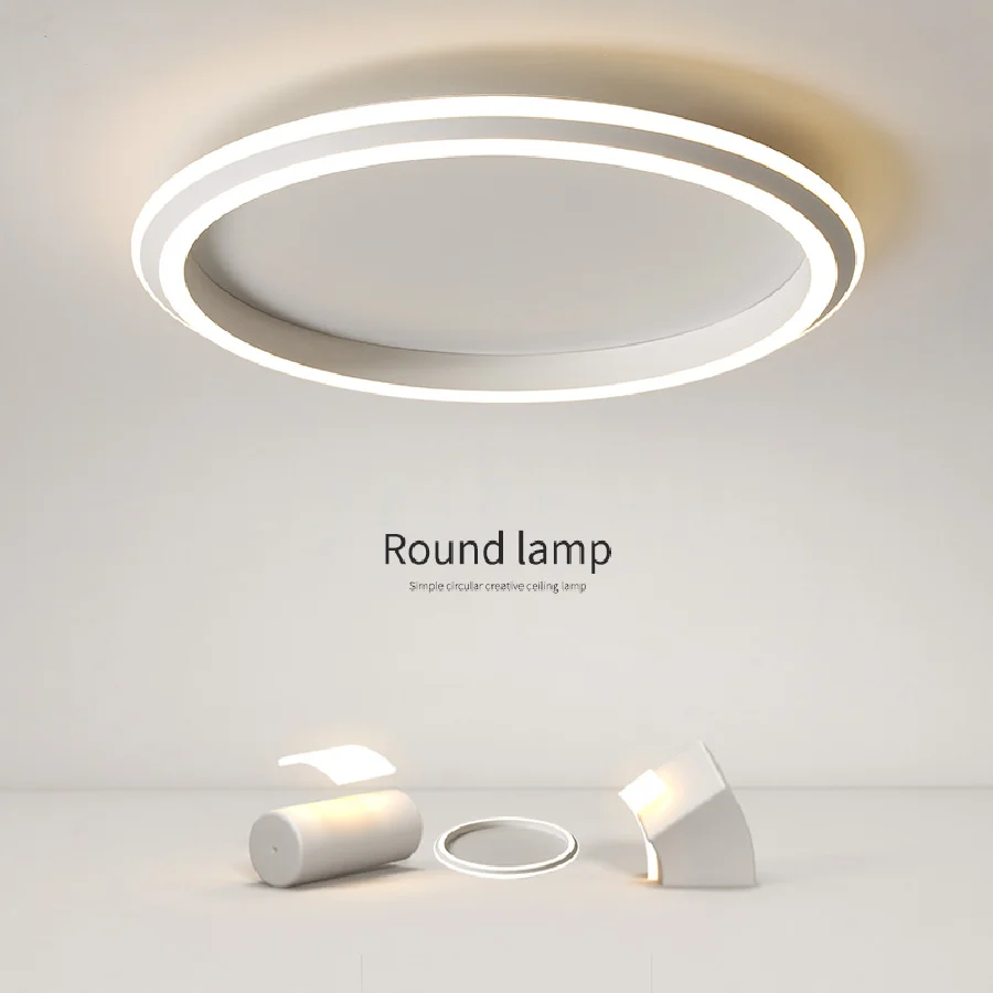 

NEO Gleam Round Ceiling lights for Studyroom bedroom led Ceiling light AC110-220V Remote dimming Modern Ceiling lamp fixtures