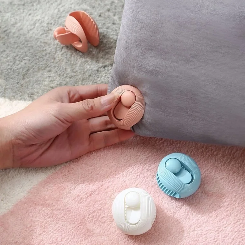 

4 шт., пластиковые зажимы для одеяла, пододеяльника, пододеяльника