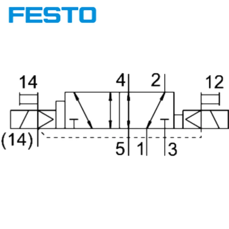 Электромагнитный клапан FESTO 547117-VSVA-B-D52-ZH-A2-1AC1. Оригинальный высокопроизводительный электромагнитный клапан VSVA, 52-ходовой, бистабильный, с преобладающим действием. (art.: 3920dac084cb3) - 3920dac084cb3