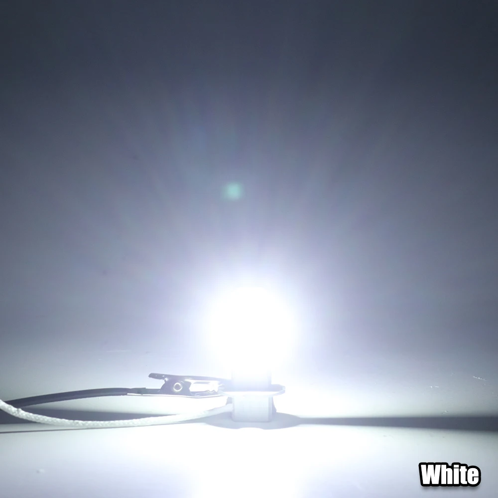 

2шт H3 Светодиодная лампа для фар Canbus без вентилятора дальнего света 6500K Белый 3000K Желтый Автомобиль Грузовик Светодиодные противотуманные фары дальнего света DRL 12V-24V