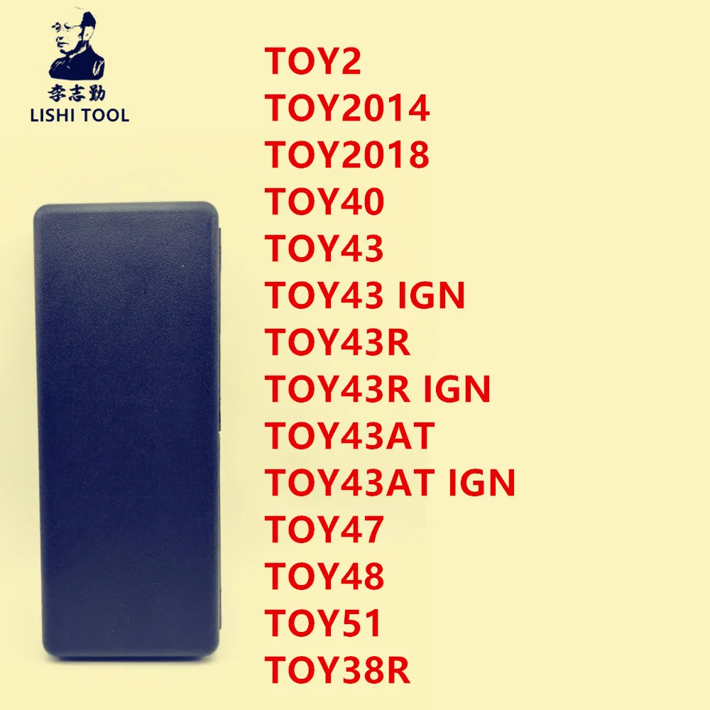 Инструменты Lishi включая TOY2 TOY2014 TOY2018 TOY40 TOY43 IGN TOY43R TOY43AT TOY47 TOY48 TOY51 TOY38R используются