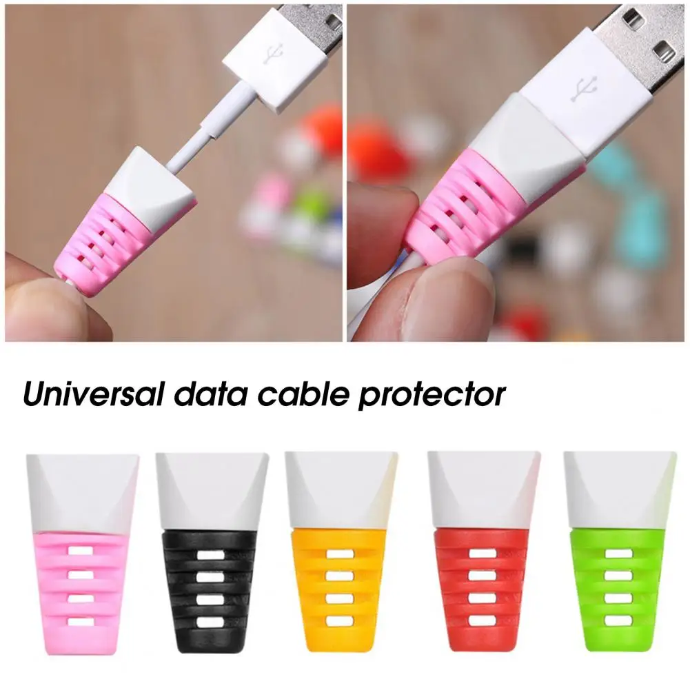 

2Pcs Cable Protector Cord cable organizer management Universal Anti-break Phone Charger Charging Cable Bite Phone Accessories