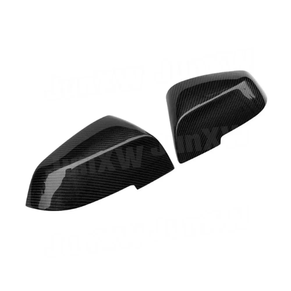 2 шт./компл. крышка зеркала из углеродного волокна бокового заднего вида для BMW 5
