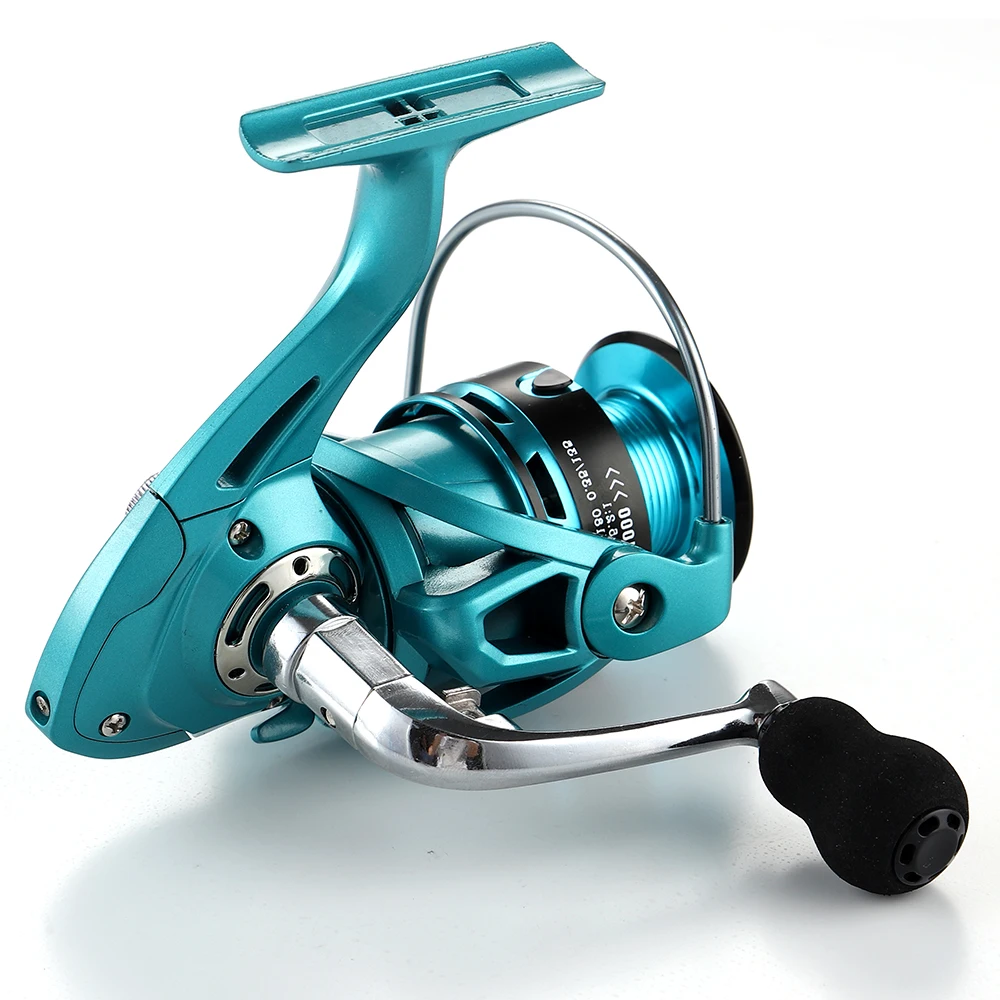 

GHOTDA Light Weight Spinning Fishing Reel 15 Kg Drag for Bass Saltwater Fishing Coil 7000 6000 5000 4000 3000 2000 1000 Windlass