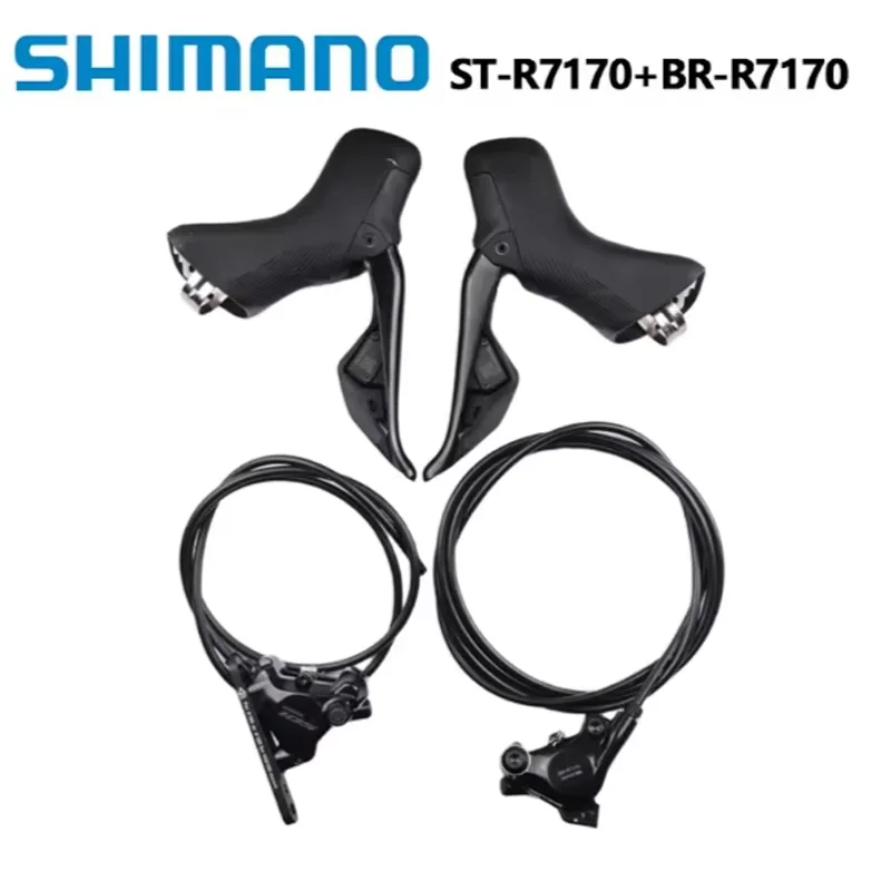 Фото Электронная мини-группа переключателей SHIMANO DI2 105 R7170 2x12s (FD, RD, R7150, аккумулятор DN300) для шоссейного велосипеда R7170 L05A №2