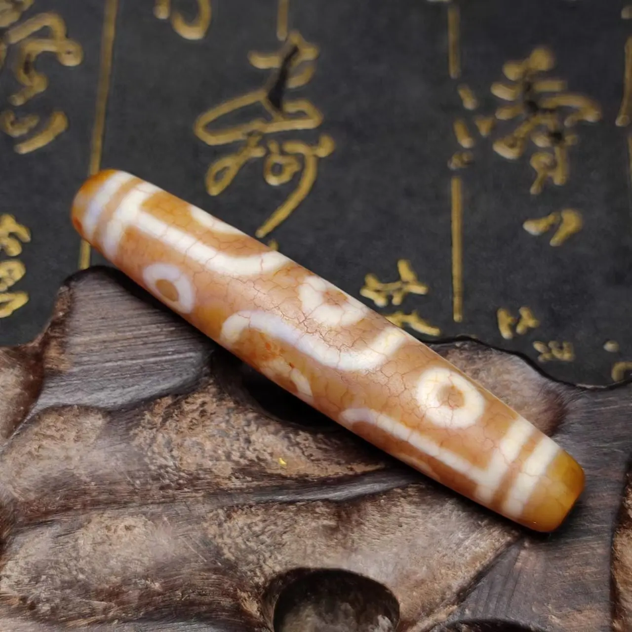 Тибетский старый огонь, предлагающий Тип Луны, серый/белый, 9 глаз, тотемный Агат, Dzi бусы с подвеской, бесплатная доставка