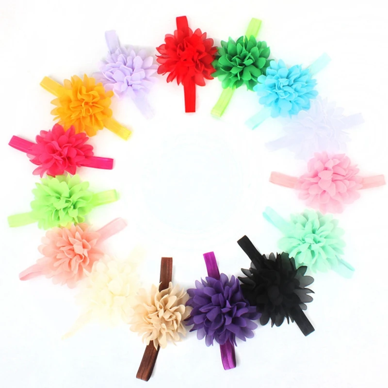

Flower Band Kids Elastic Ring Accessories Photography