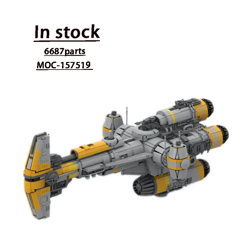 Детали для сборки строительных блоков серии MOC-157519Movie модель 6687parts мальчиков