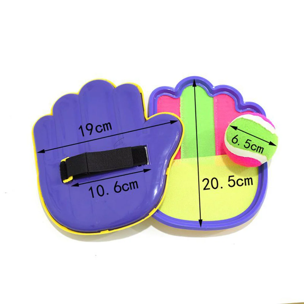 

1 Set of Safe Creative Throw Sucker Racket Toss and Catch Game Set Throw for Kids