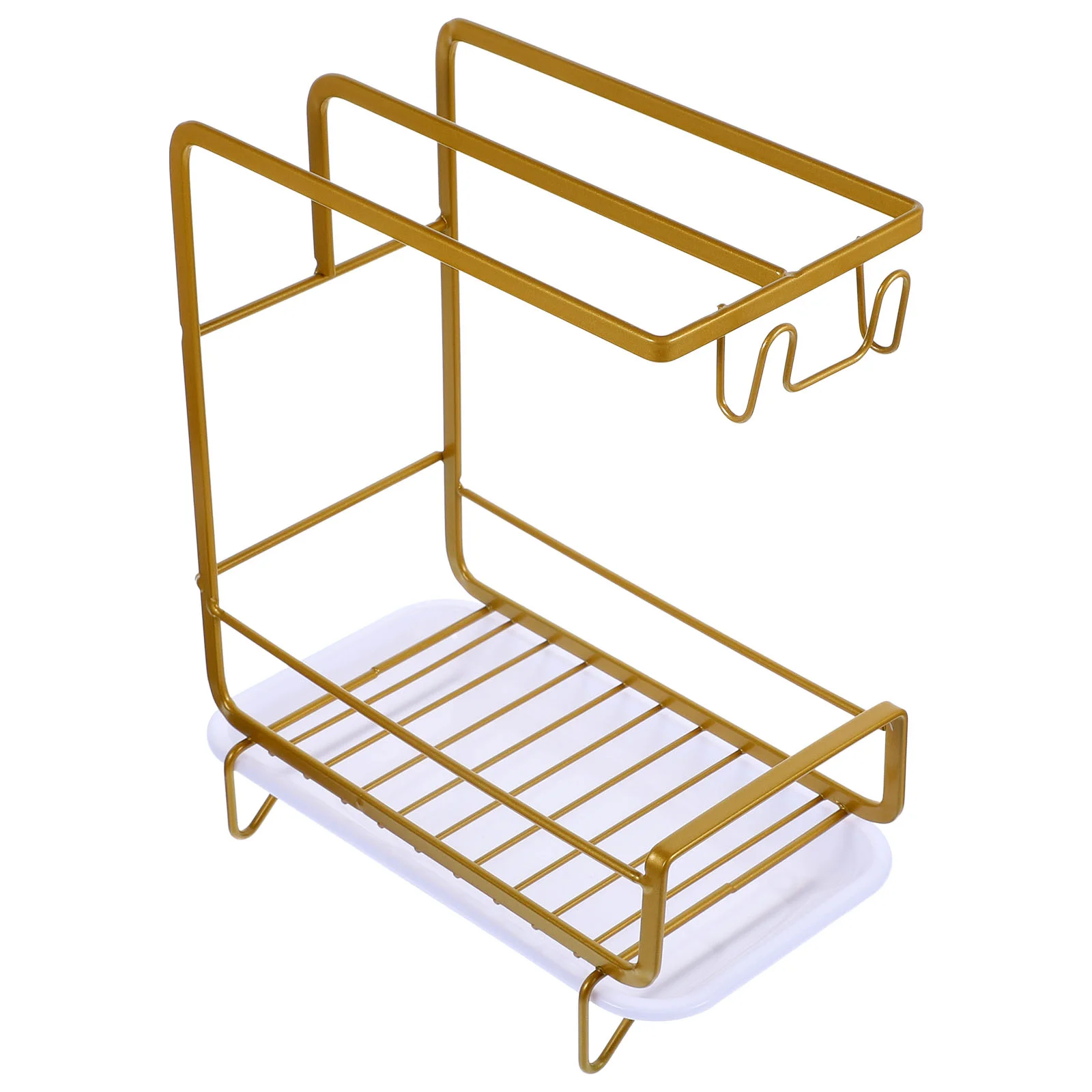 Губки кухонная сушилка вешалка для посуды держатель мытья золотая раковина