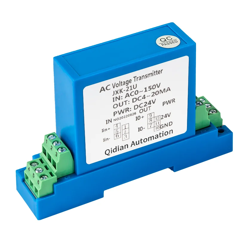 RS485 0-10 В 4-20 мА преобразователь напряжения Холла DC0-5V DC0-10V DC0-50V AC0-50V 0-100V