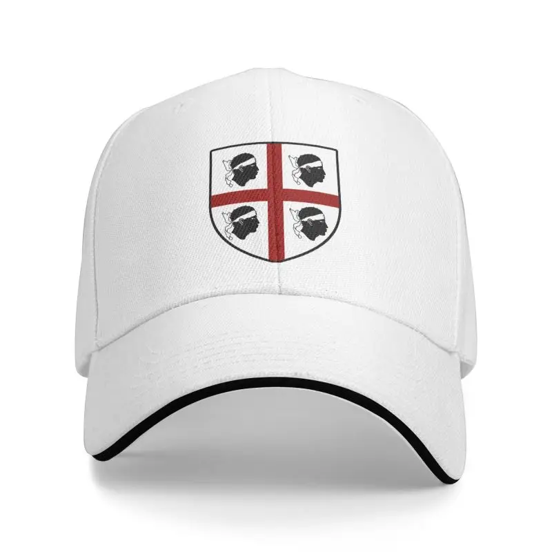 

New Classic Sardinia Flag Four Moors Baseball Cap Men Women Custom Adjustable Adult Italy Sardegna Coat Of Arms Dad Hat Hip Hop