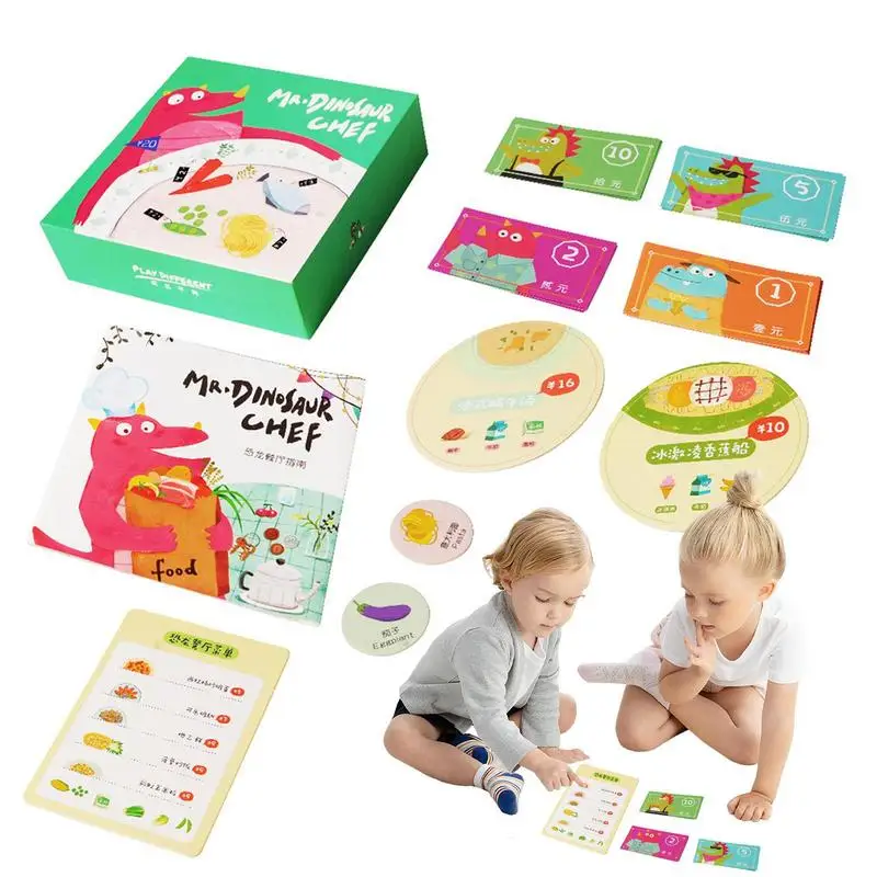 

Card Games For Kids Focus Training Pretend Play Cards Fun Restaurant Card Games Educational Board Game For Parent-Child