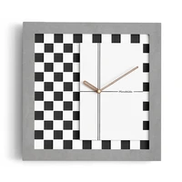 bedroom square wall clocks home decor hanging kitchen wall clock modern design minimalist relogio de parede home design
