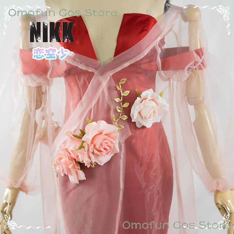 Фото Костюм для косплея Niikkee Mystery Muse Mari Goodess Makinami Illustrious, платье, наряд на Хэллоуин, женская сексуальная одежда, парик, аксессуары №3