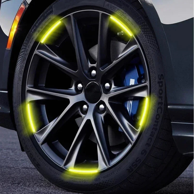 Светоотражающие наклейки на ступицу колеса мотоцикла для BMW 13 5 серии F20 F21 F22 E87 E88