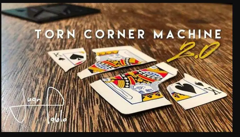 

Torn Corner Machine 2.0 by Juan Pablo - magic tricks