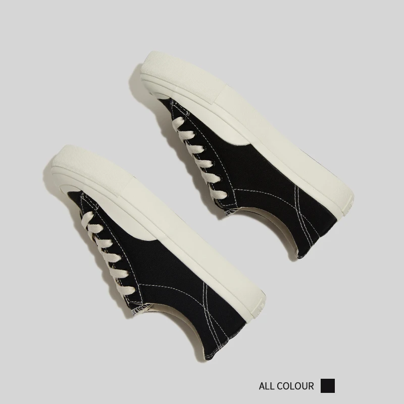 Кеды женские на плоской подошве повседневные холщовые кроссовки в Корейском