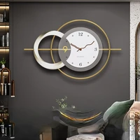 luxury wall clock modern living room office silent wall clock creative home interior design relojes nordic home decoration