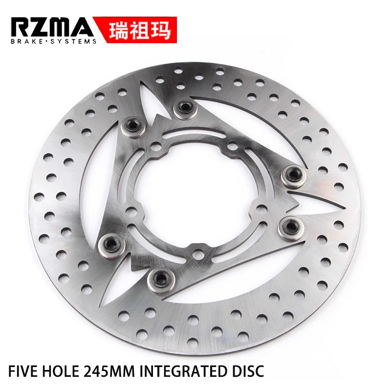 Тормозной диск RZMA 245 мм с пятью отверстиями для электромотоцикла