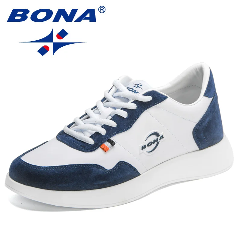 

BONA 2022 New Designers Casual Shoes Fashion Comfortable Leisure Shoes Men Popular Sneakers Shoes Man Vulcanize Shoes Mansculino