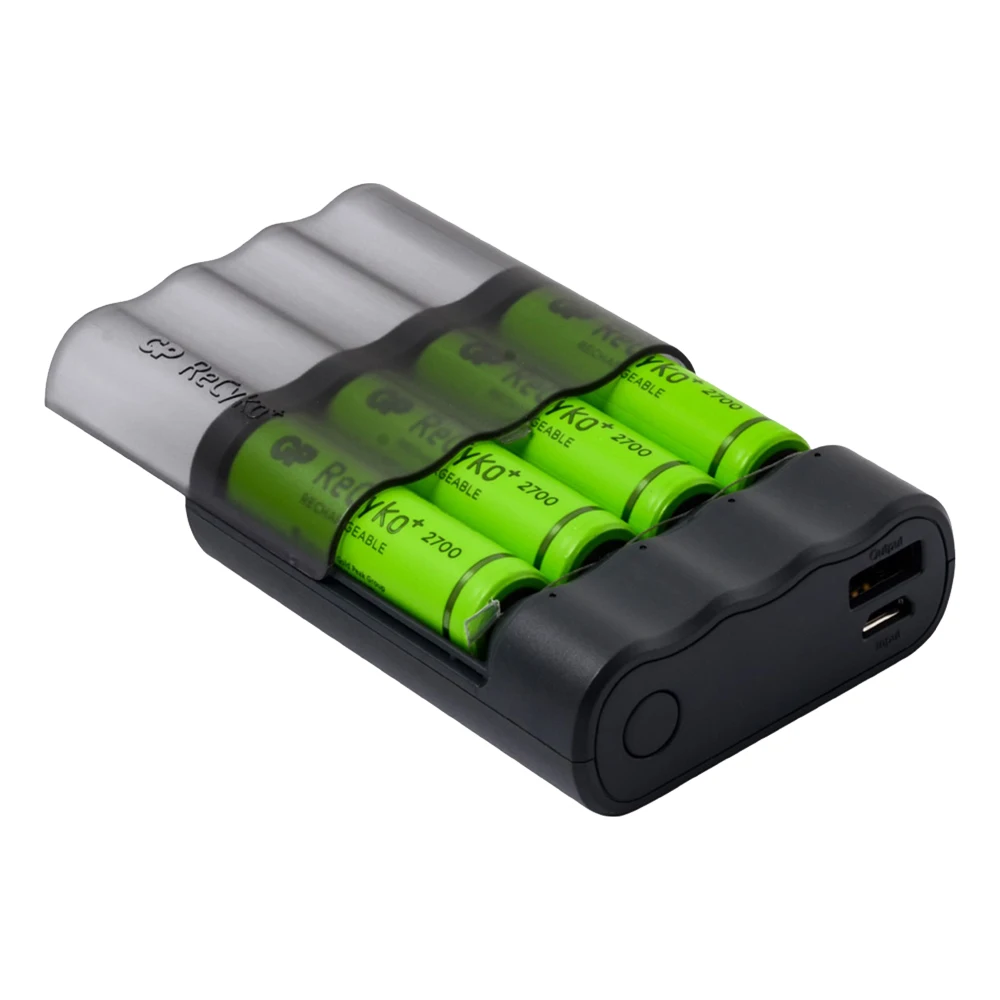 

GP GPACCX41101 AA-AAA NI-MH battery charger (4 X2700 AA battery gift)