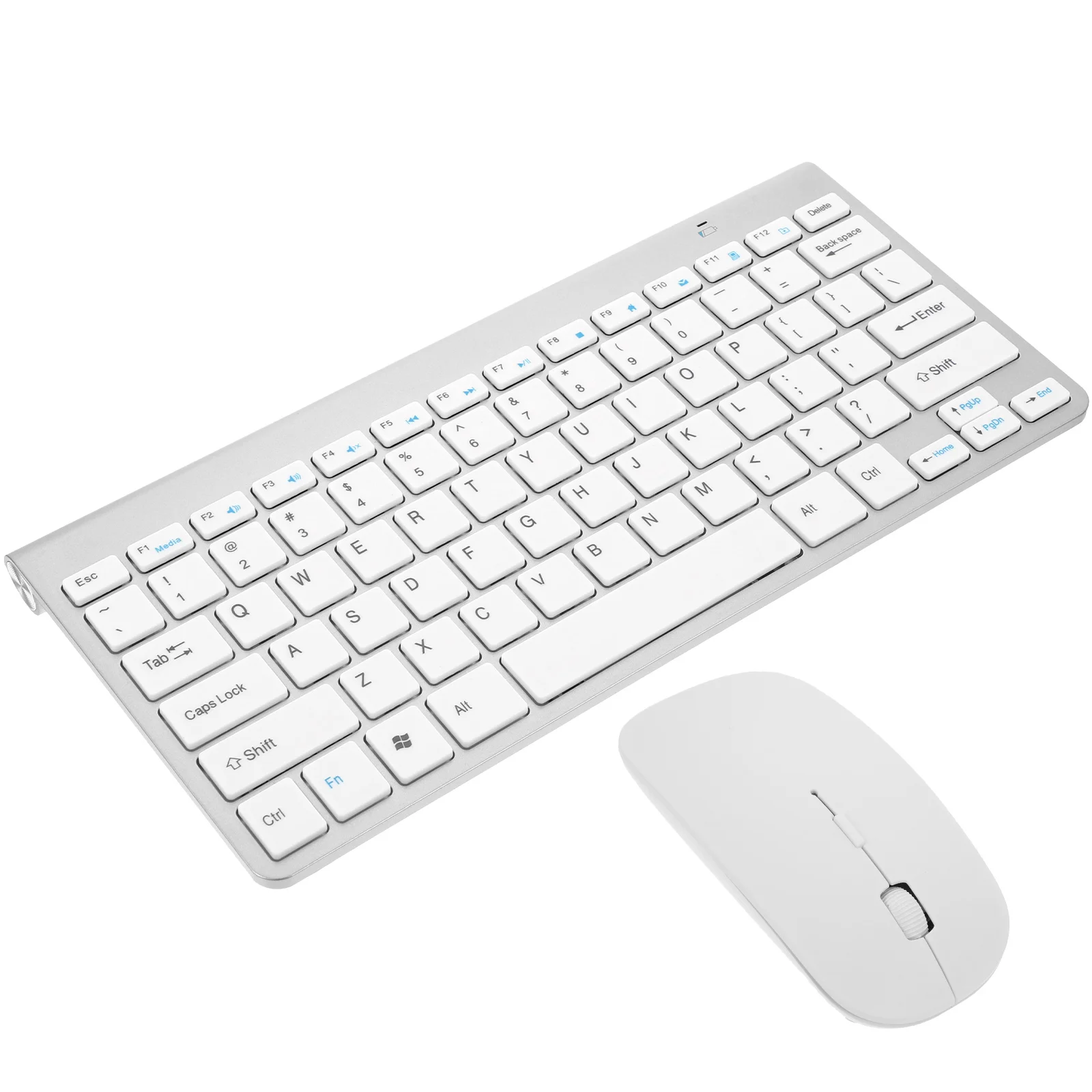 Беспроводная клавиатура и мышь тихий для ноутбука человеческое тело простой