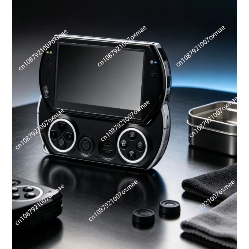Фото Оригинальная б/у портативная игровая консоль PSP GO с игровым контроллером, доступны черный и белый цвета, 100% подлинность №2
