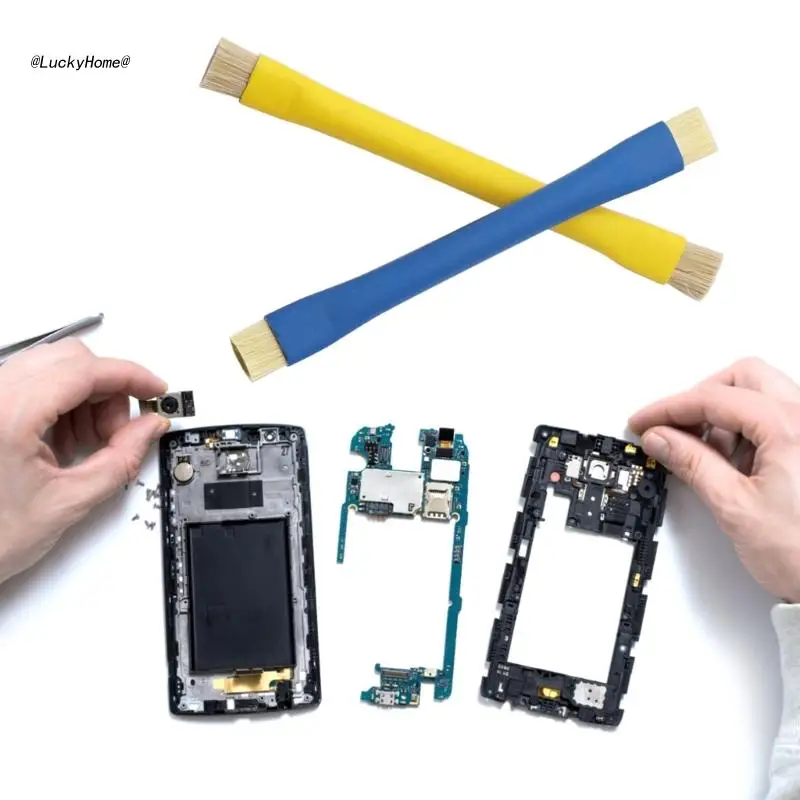 

Портативная Антистатическая щетка для компьютера, безопасные инструменты для чистки материнской платы для печатных плат для мобильных тел...