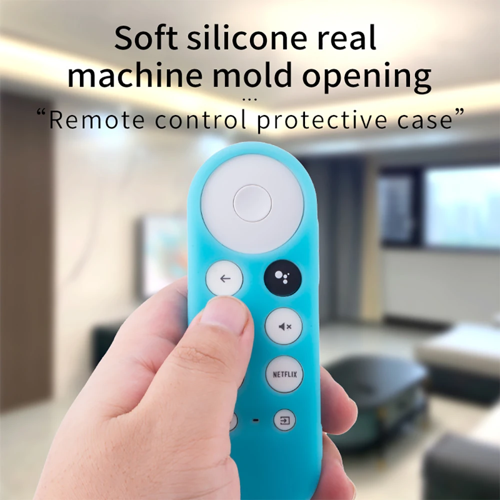 Мягкий силиконовый защитный чехол для Google Chromecast SmartTV пульт дистанционного