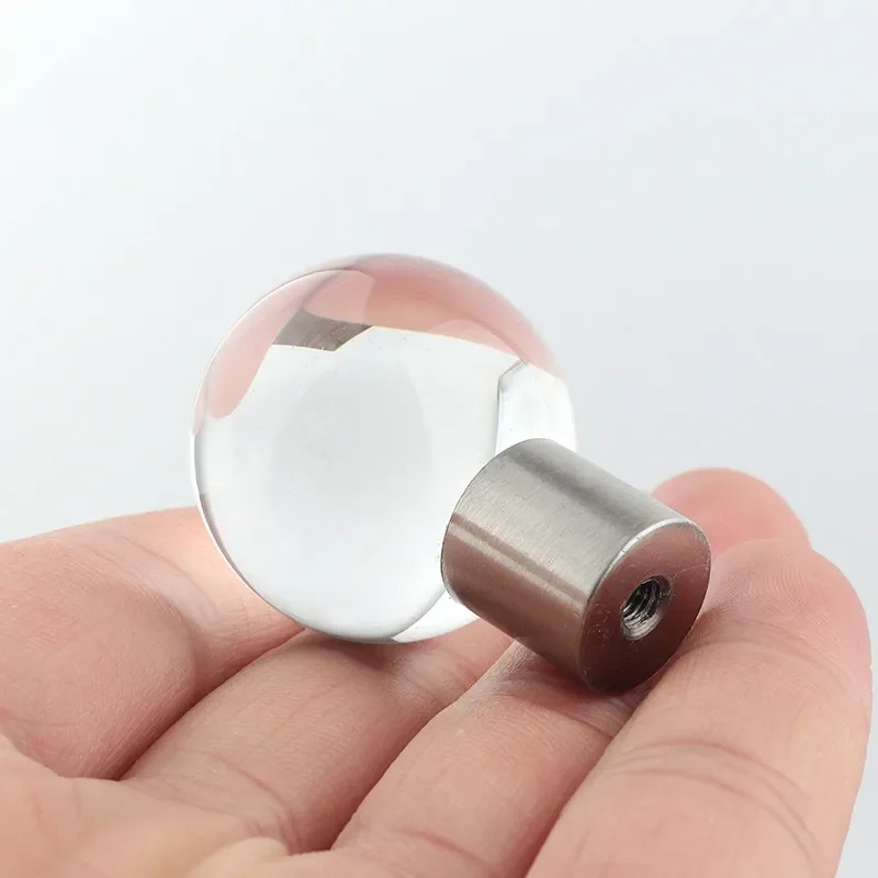 

Горячие K9 хрустальный шар Пузырьковые ручки для обуви ручки для шкафа дверные ручки для ящика Шкаф Съемники с винтами