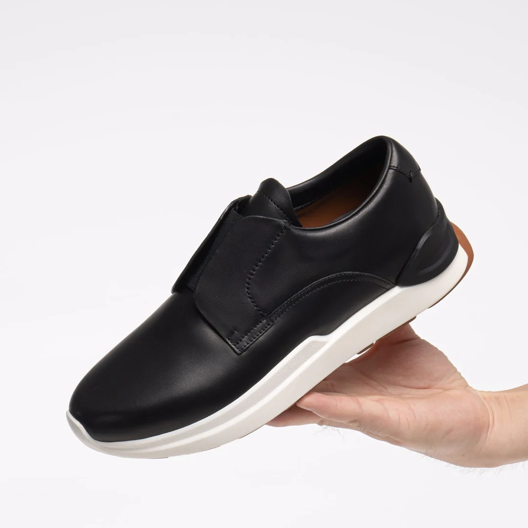 Milano sneakers Lace-up casual sneakers men leather shoes  designer loafers men