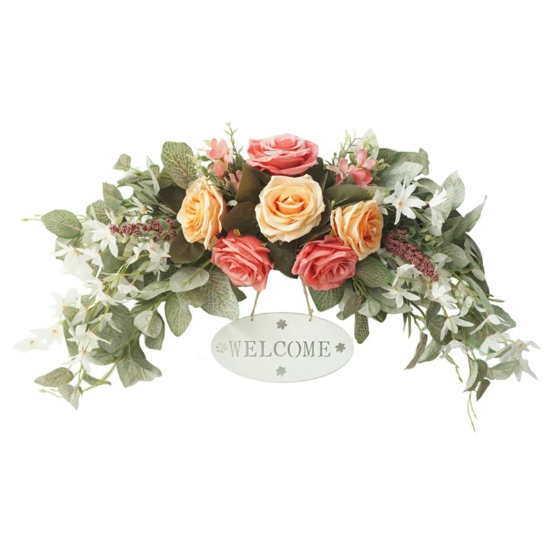 

Artificial Wreath Lintel Decoration Wedding Home Living Room Wedding Wall Decor Wedding Venue Arrangement