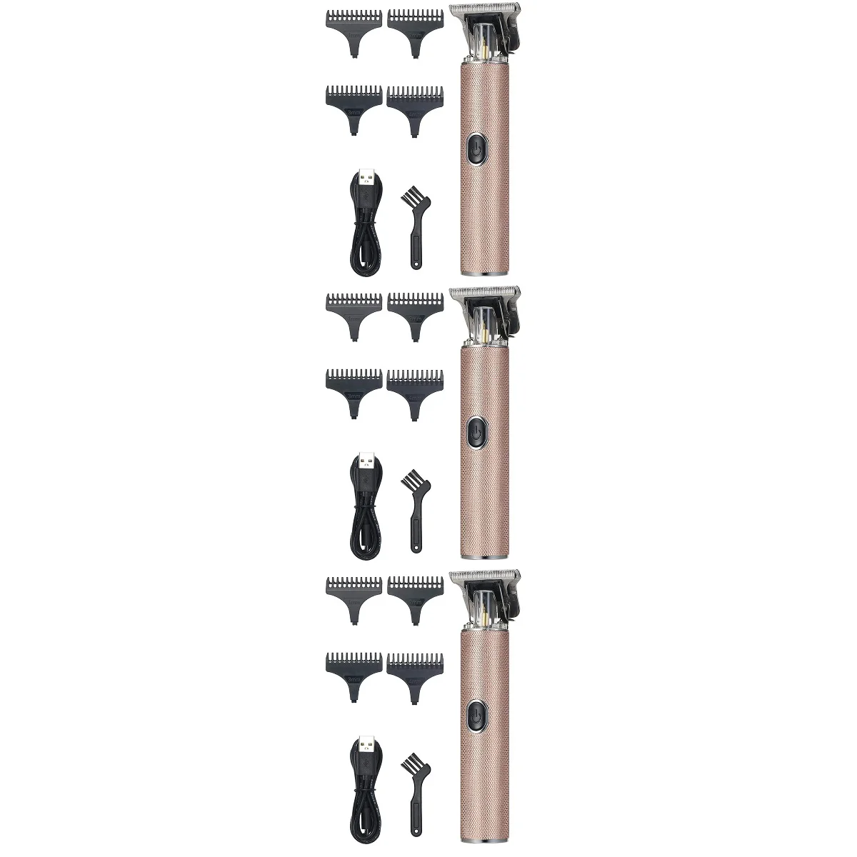 

3 Sets Thread Engraving Electric Push Shears USB Professional Oil Head Clipper