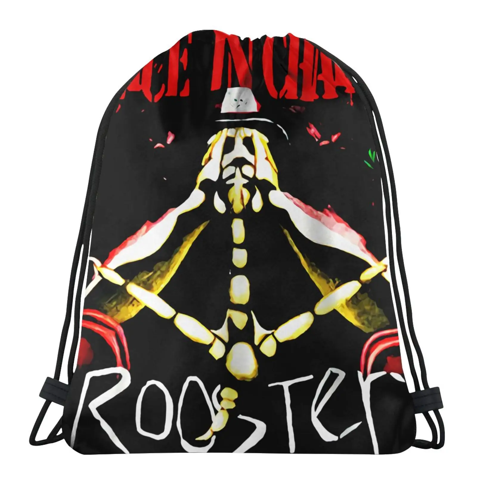 

Alice In Chains 90S Tour Concert Bag Women's Bags Storage Bags Bags-Bags Canvas Bags Ball Pocket Drawing Bags Drawstring Pouch