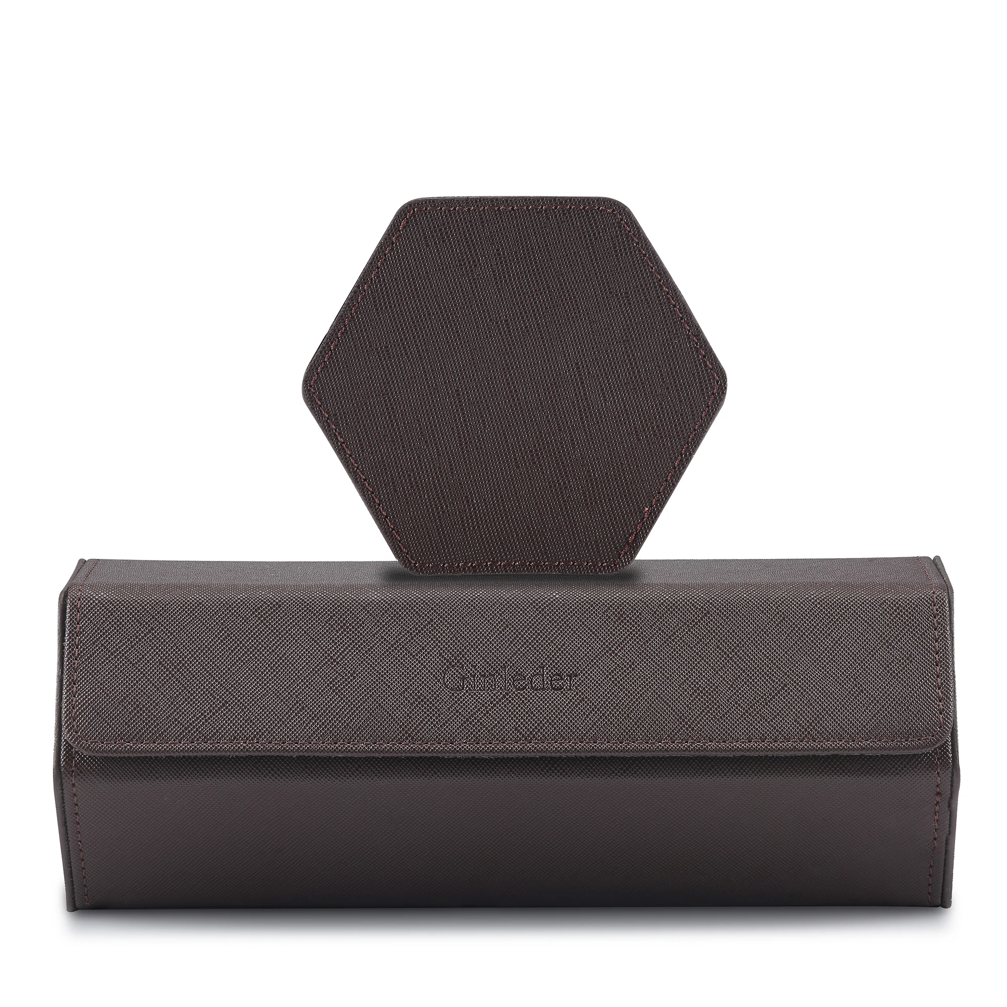 Кожаный чехол для часов PuWatch роскошная коробка дорожный Органайзер |