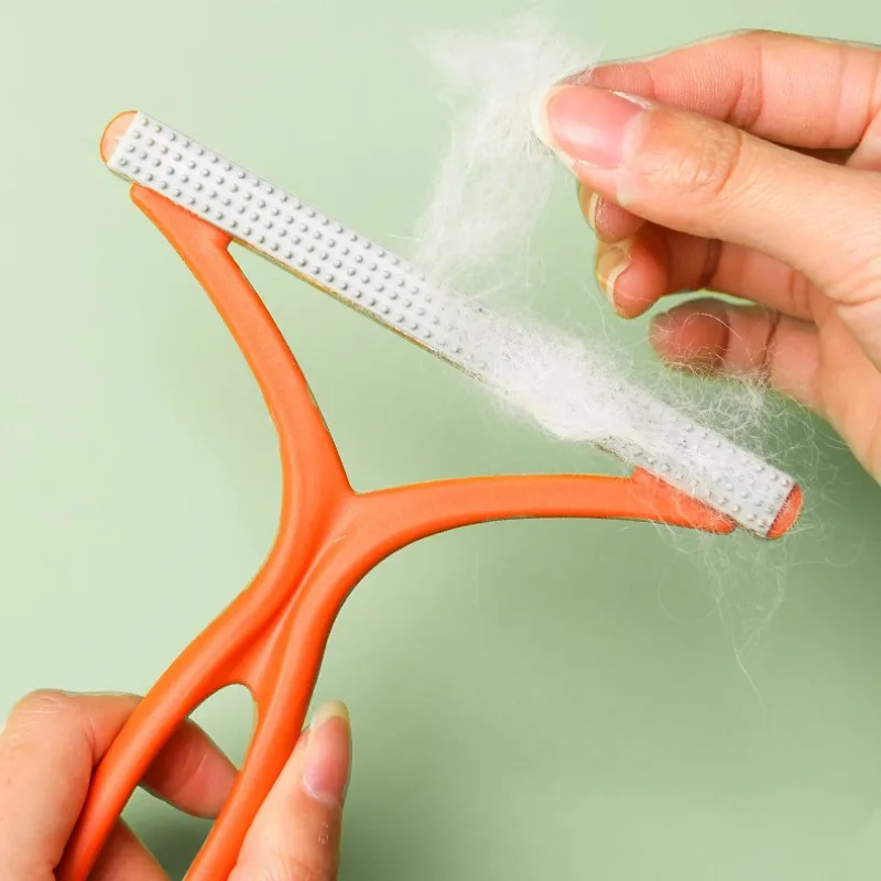 Щетка для вычесывания шерсти домашних животных двусторонняя расческа собак