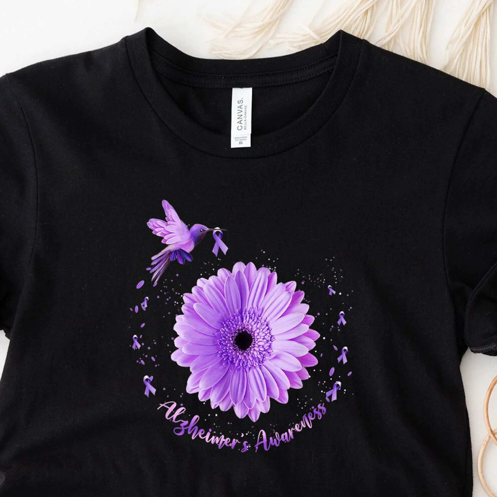 Рубашка для информирования о заболеваниях Альцгеймера рубашки Sassy