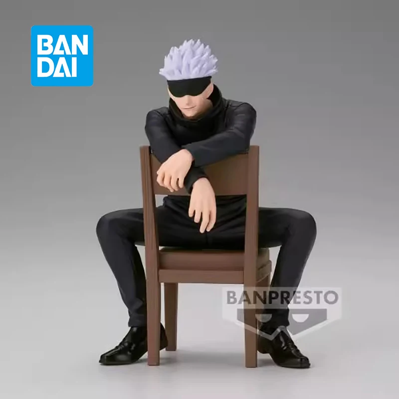 

In Stock Banpresto Jujutsu Kaisen Satoru Gojo Break Time 4 Chair Original Genuine Anime Figure Pvc Model Collectible Toys 11Cm
