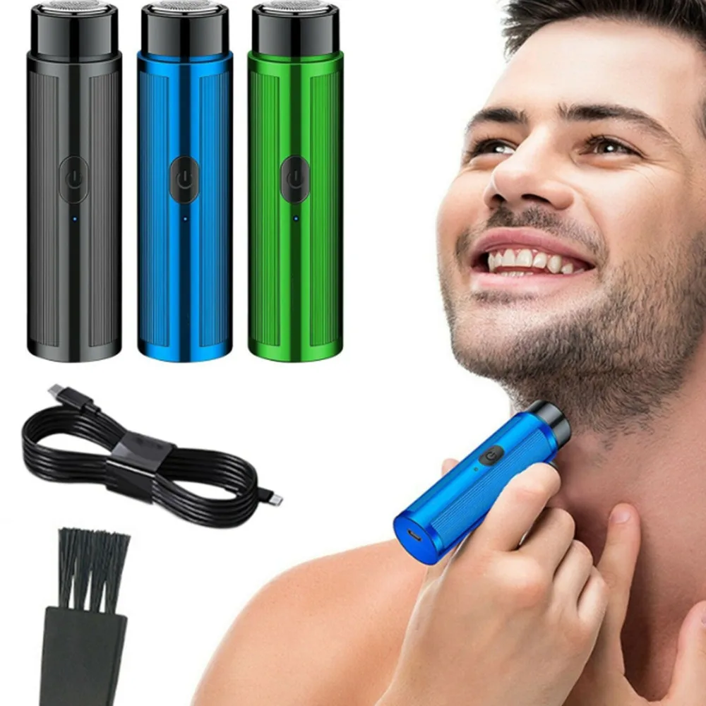 

Mini Portable Electric Shaver USB Charging Shavers Pocket Electric Razor Tool