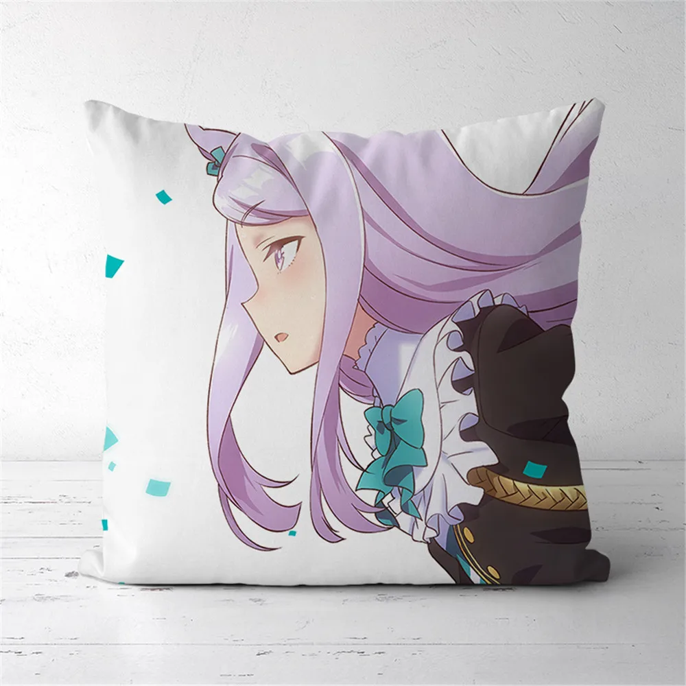 

Uma Musume Pretty Derby Anime Two Sided Pillow Cushion Case Cover 291