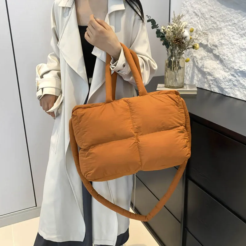 Брендовые дизайнерские сумки Lxuury для женщин зимняя сумка с подкладкой на 2024 пуха