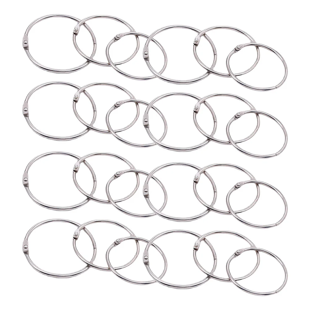 

Binder Rings Ring Loose Leaf Book Small Paper Clips Supplies School Key Coquette Binders Metal Textbook Binding Flash